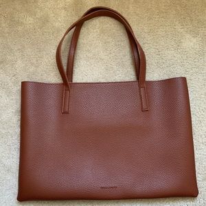 NWOT Vince Camuto Brown Leather Bag